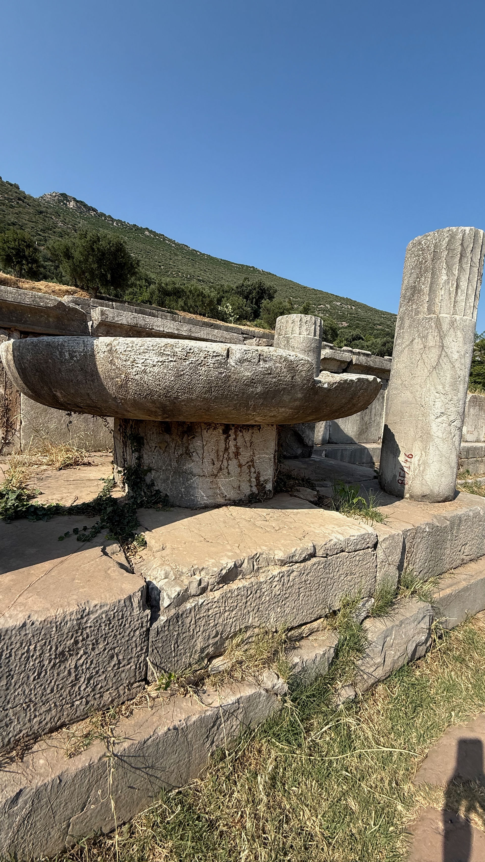 Messene - Fonte Arsinoé na Agora