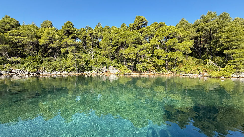 Baía de Panormos, Skopelos, Esporades
