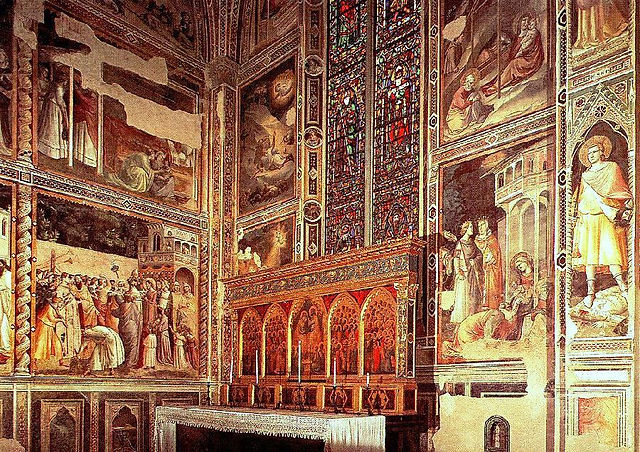 Firenze Santa Croce capela Baroncelli 2