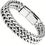 Thumbnail: Unisex Stainless Steel Bracelet Chain Braided Square Chain