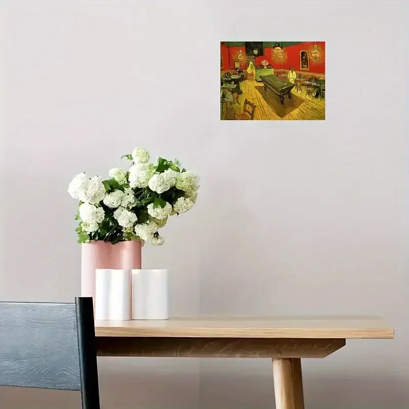 Thumbnail: Van Goghs Night Cafe At Martin Square SIGNED Famous