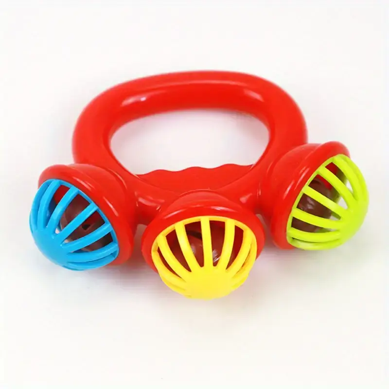 Thumbnail: Baby 3 bell Hand Rattle 
