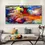 Thumbnail: Gorgeous Colorful Cloud Oil Painting