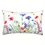 Thumbnail: 2PC Red, White, and Blue Flowered Pillows