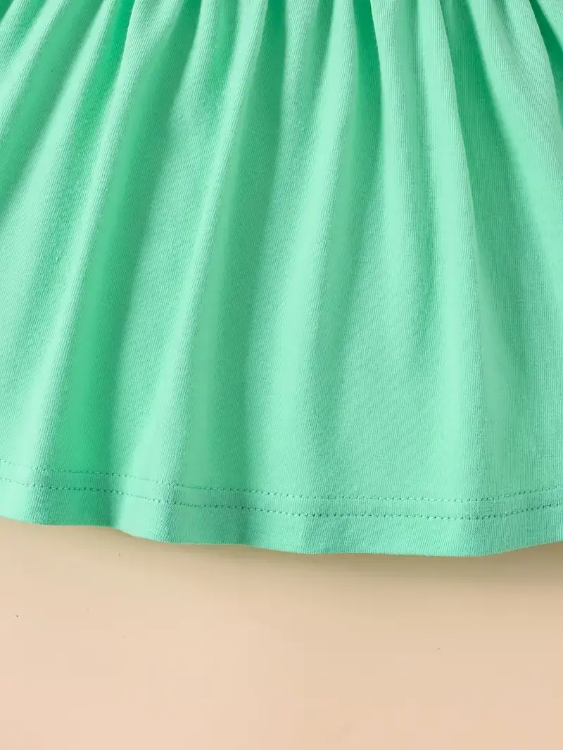 Thumbnail: Girls 2 Pc Green Flowered Pant Set Girls & Toddlers sizes