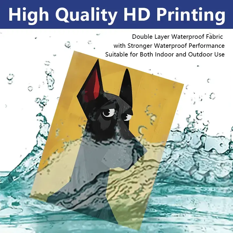 Thumbnail: Great Dane Funny Dog Portrait Painting