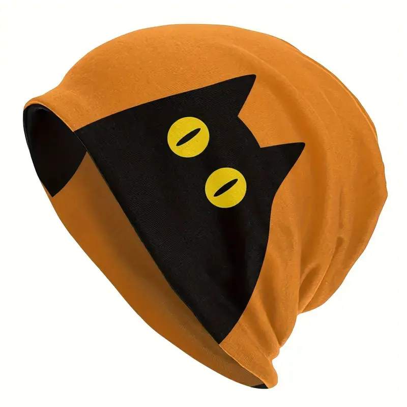 Thumbnail: Unisex Silly Black Cat (SBC) Beanies Multiple Choices