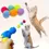 Thumbnail: 1pc Interactive Launcher Fun Cat Toy With 20pcs Plush Balls