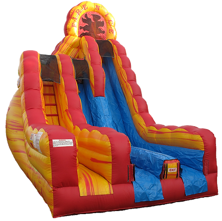 20' tall inflatable slide for rent