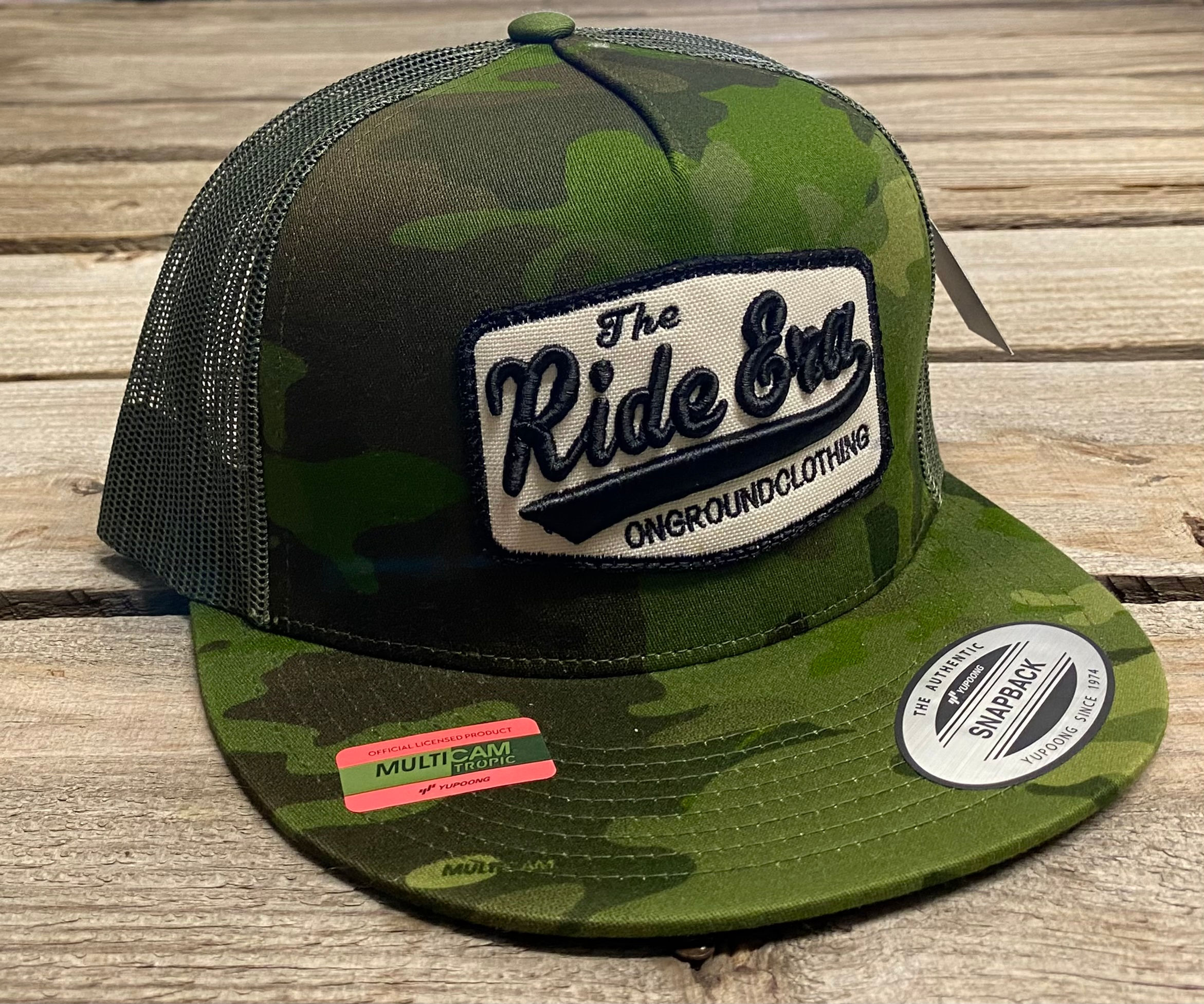 The Ride Era Snapback (Camo)