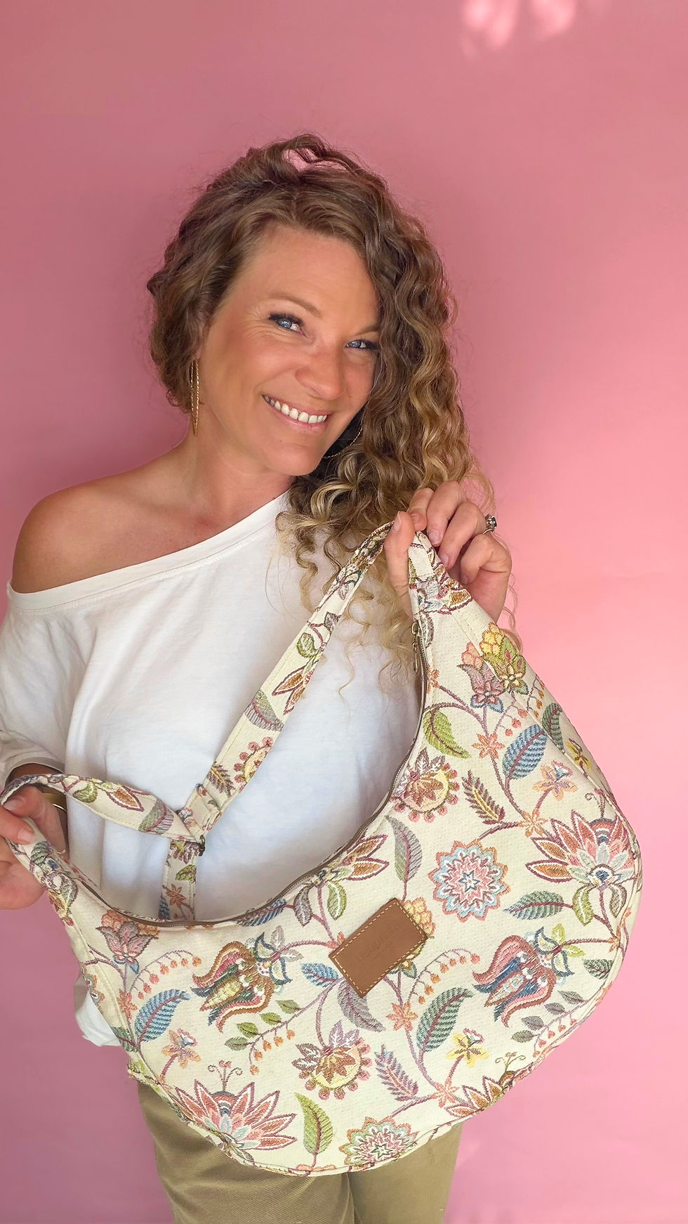 Miniature : Besace jacquard bohème 