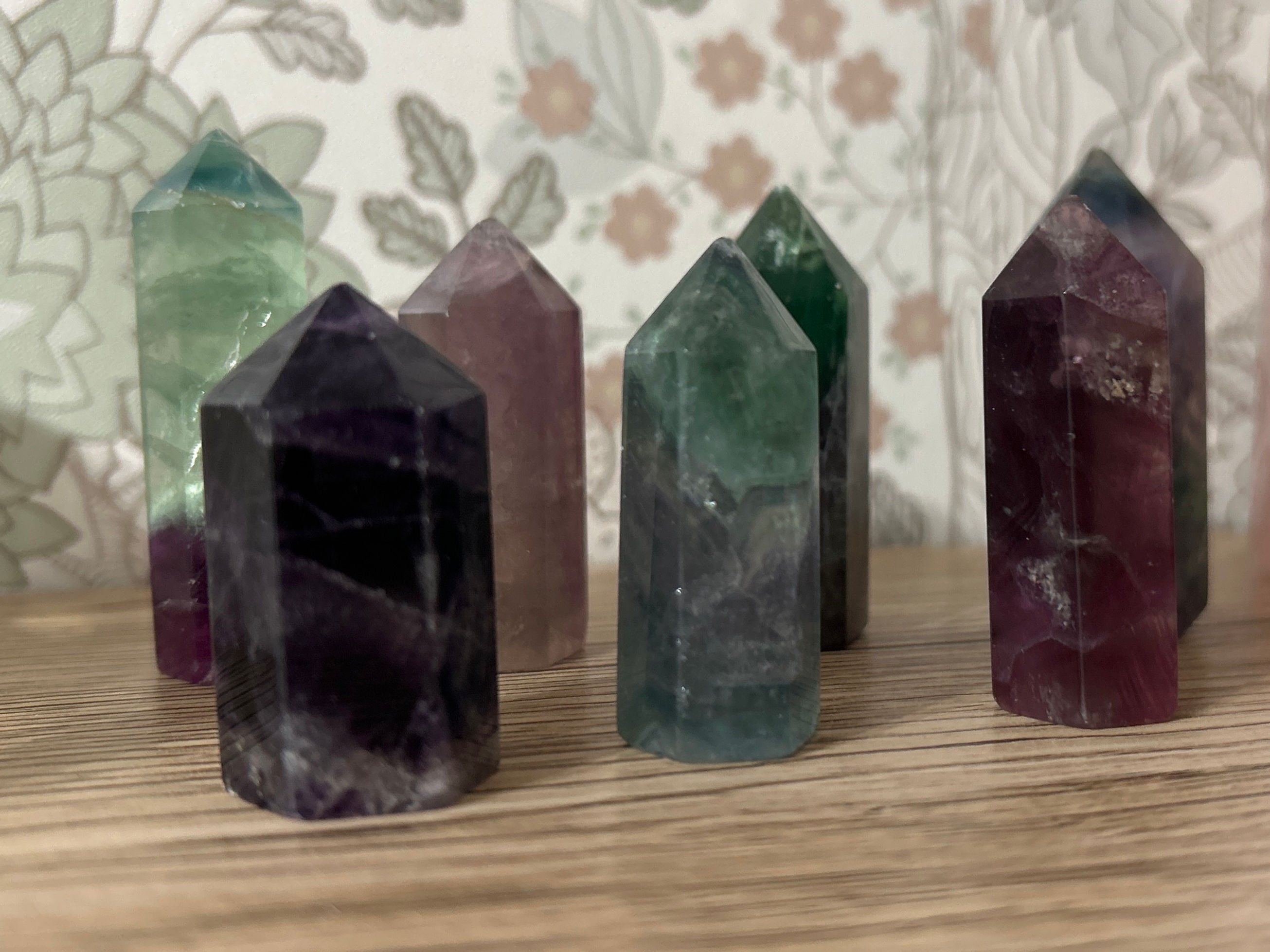 Rainbow Florite Mini Tower