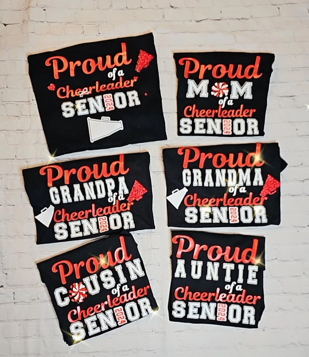 Prouf of a Senior Cheerleader Tshirt