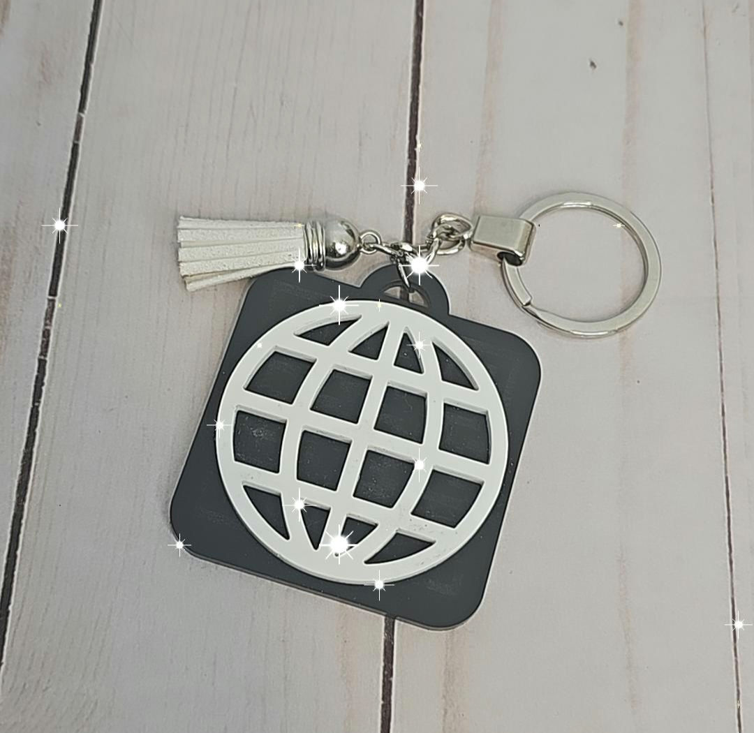 Website QR Code keyring