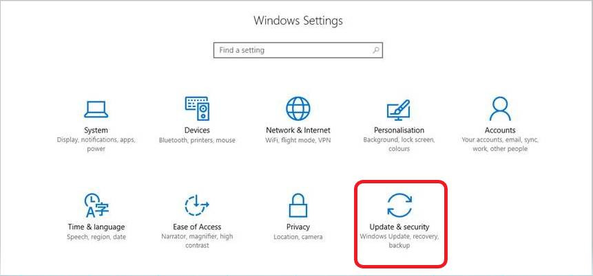 How to check for Windows 10 updates step 2