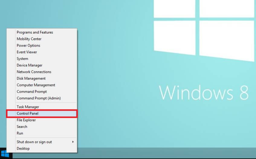 How to check for Windows 8 updates step 1