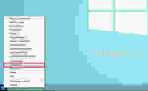 How to check for Windows 8 updates step 1