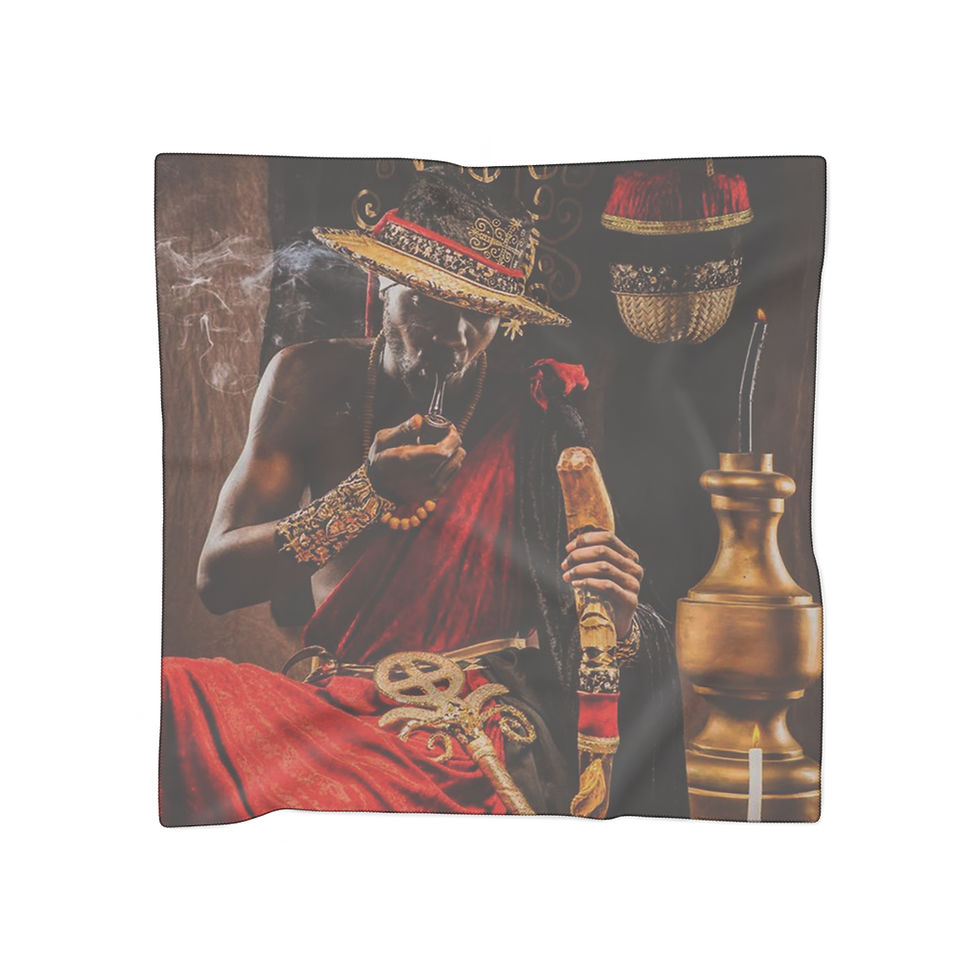 Thumbnail: Esu Legba Poly Scarf