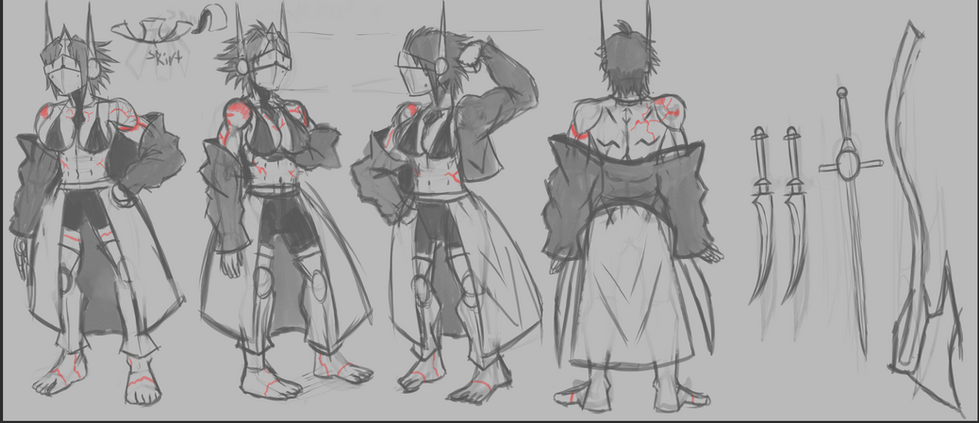 Female Villain Whole body