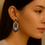Thumbnail: Monarch Charm: Sapphire Chandelier Drop Earrings