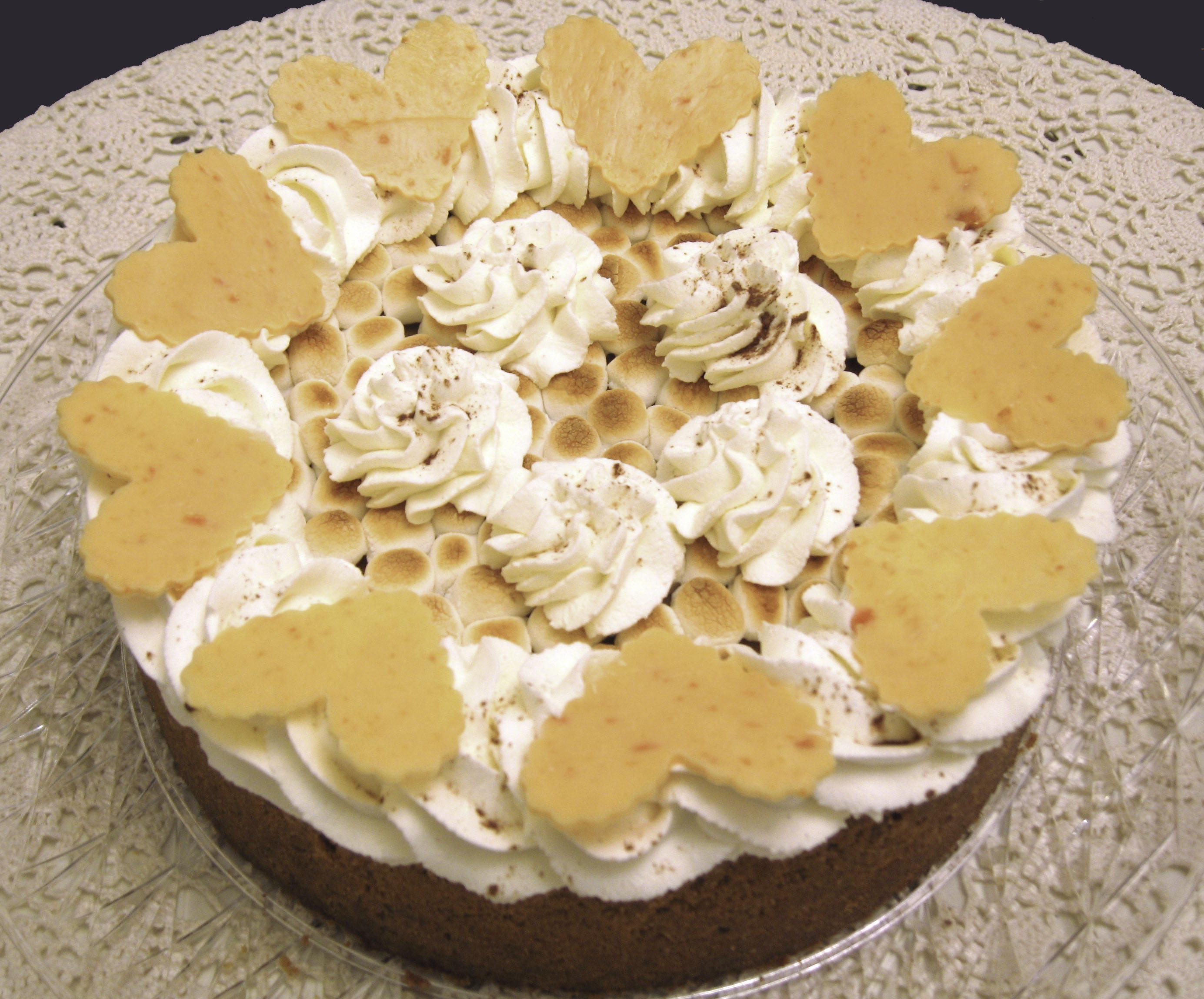 Marshmallow Sweet Potato Cheesecake