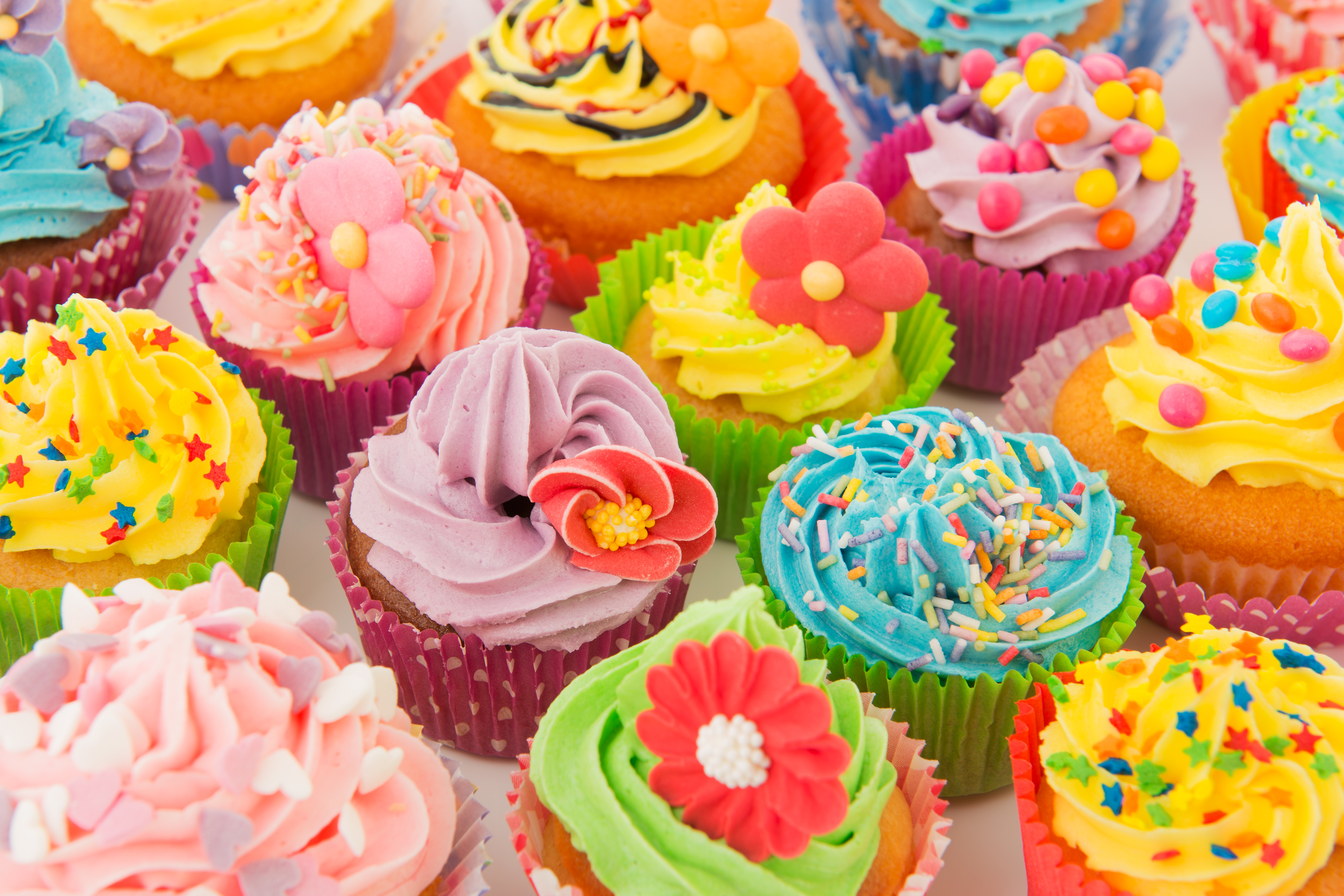 Yummy Spring Cupcakes