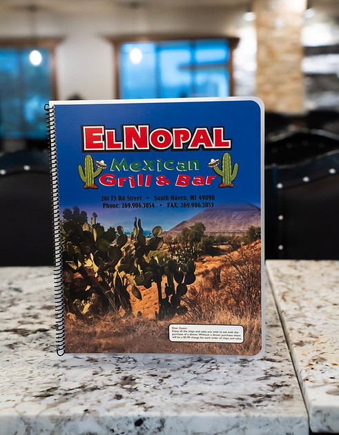 El Nopal menu