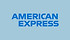 American Express credit card featuring the iconic blue box logo on a premium card design