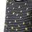 Thumbnail: Navy and white striped shirt with yellow floral embroidery Shopizo clothing item