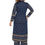 Thumbnail: Woman wearing winter wear embroidery kurta with plazzo and dupatta Shopizo