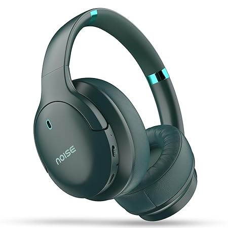 Green Noise headphones on white background; great sound quality Shopizo.
