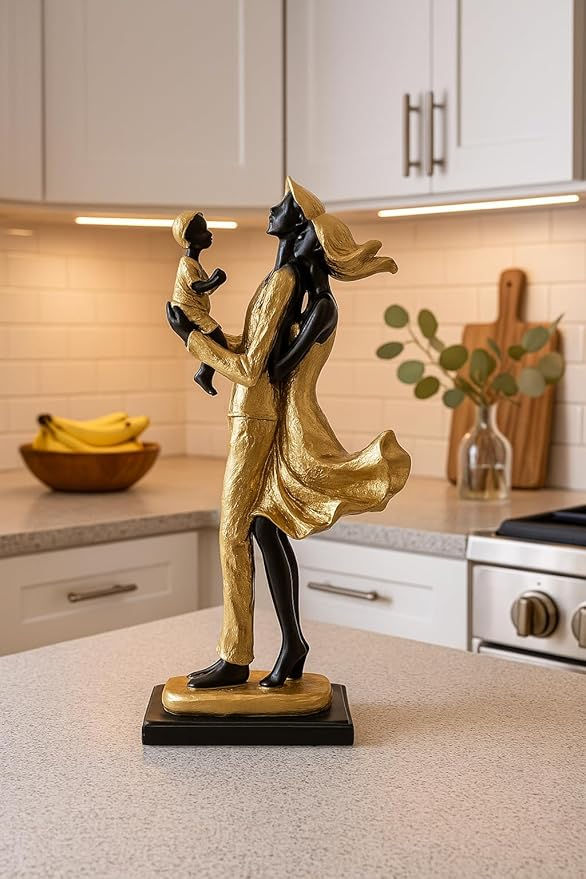 Thumbnail: Statue of a mother holding a child in kitchen, art decor, Shopizo