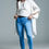 Thumbnail: Woman in white shirt and blue jeans