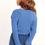 Thumbnail: Relaxed Ribbed Boat Neck Sweater in Blue