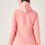 Thumbnail: Woman wearing a pink hooded jacket, back view. Shopizo