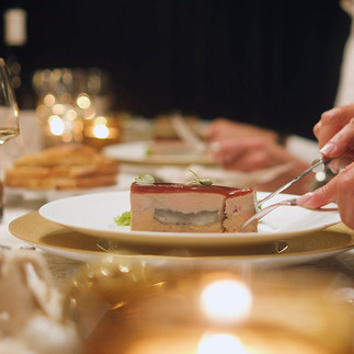 Wedding reception during a wedding in Haute Savoie