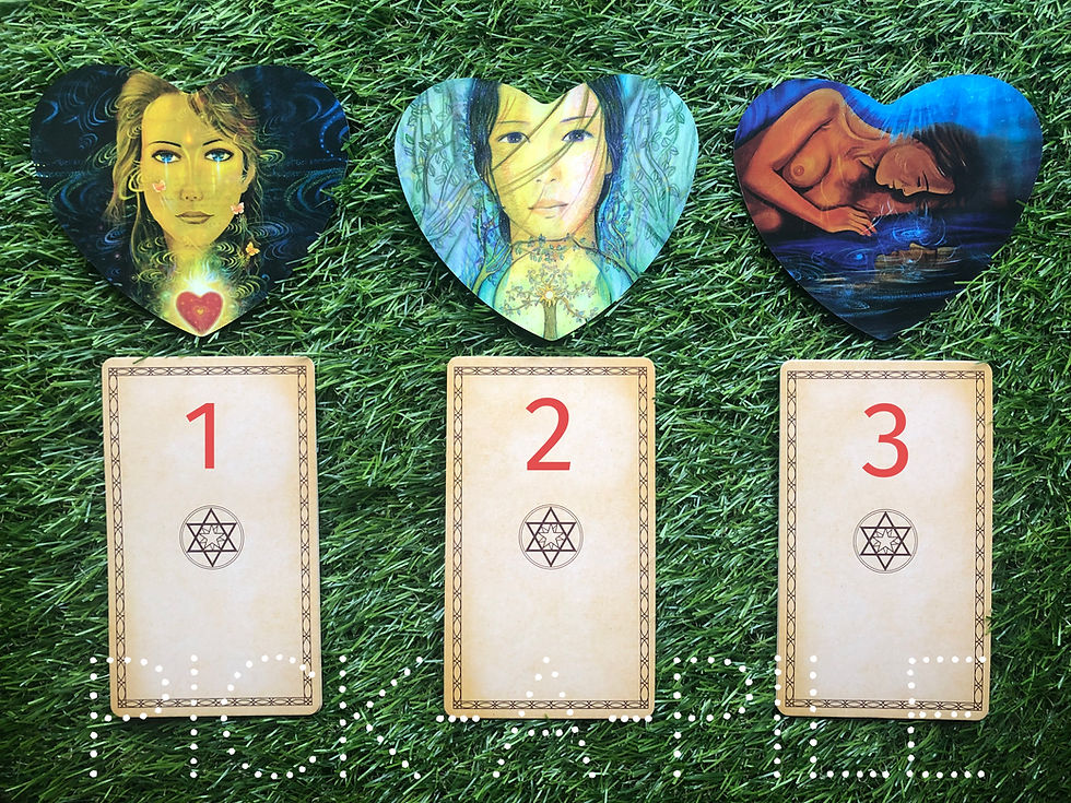 Ashram Monday’s tarot reading for Valentine’s day on Himan Kintsugi, Nottingham UK