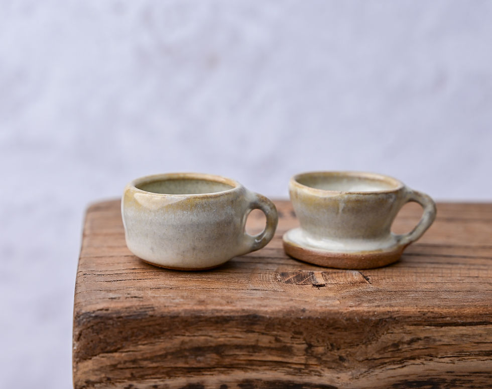 Thumbnail: Miniature Coffee filter and cup sets