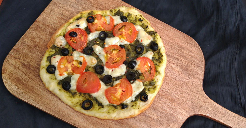 Pesto Pizza!