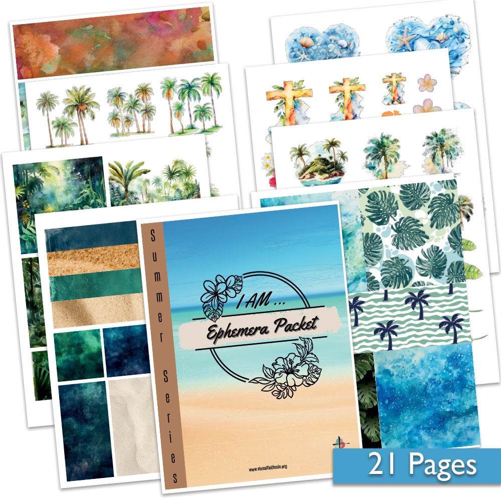 I AM Summer Series - Ephemera Kit