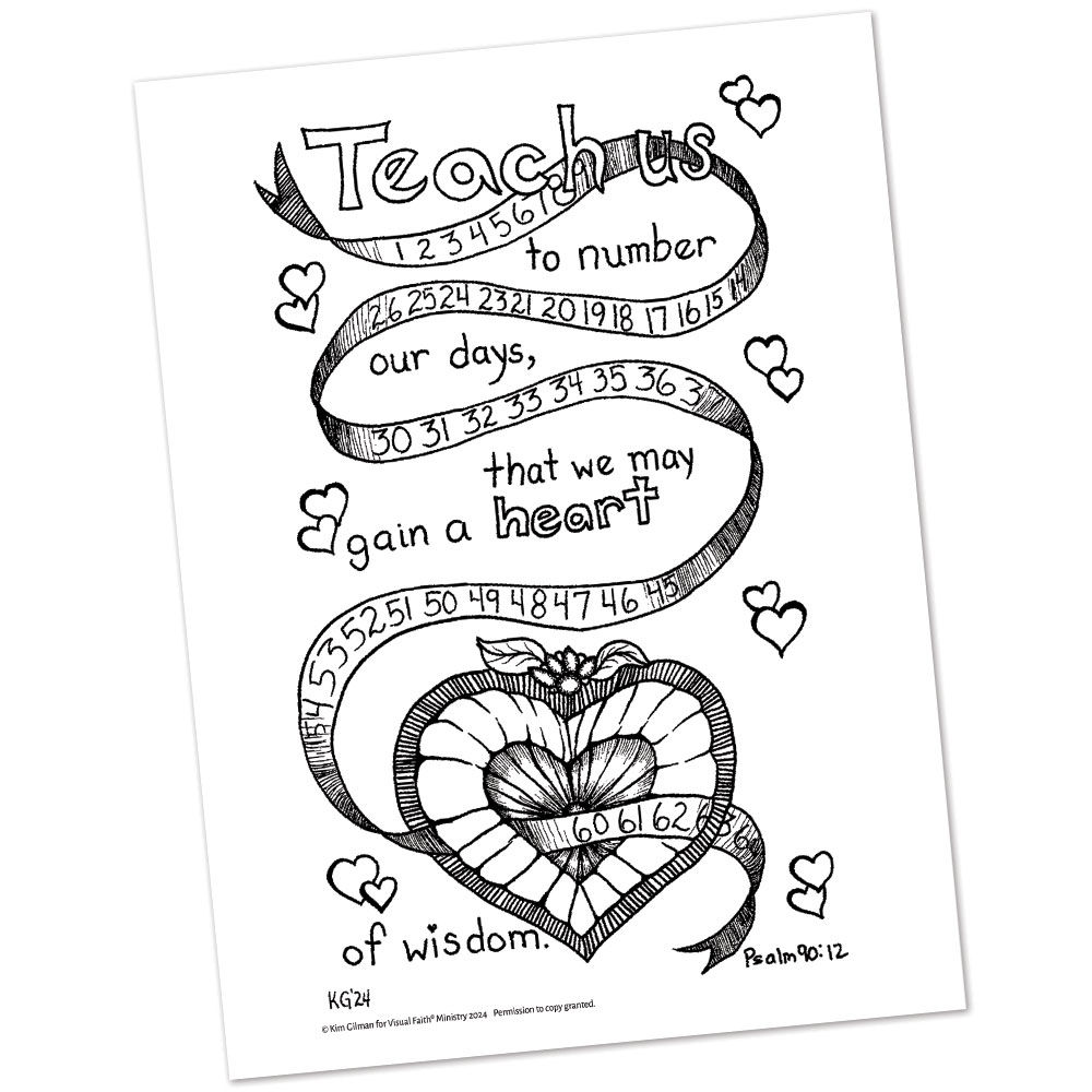 Psalm 90:12 HS by Kim Gilman