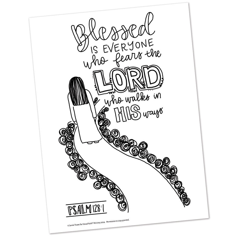 Psalm 128:1 HS by Jamie Truwe