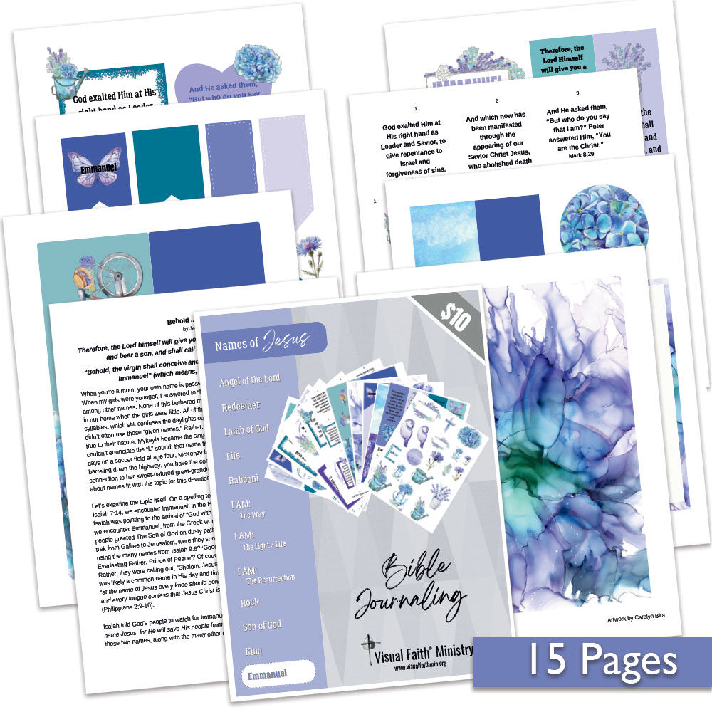 Emmanuel - Bible Journaling by Verse Kit