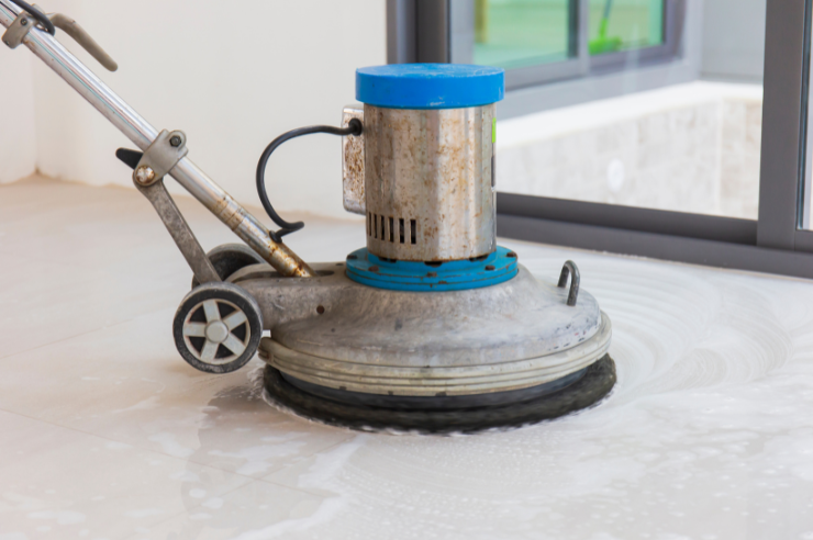 Grout Cleaning for a Spotless Bathroom.