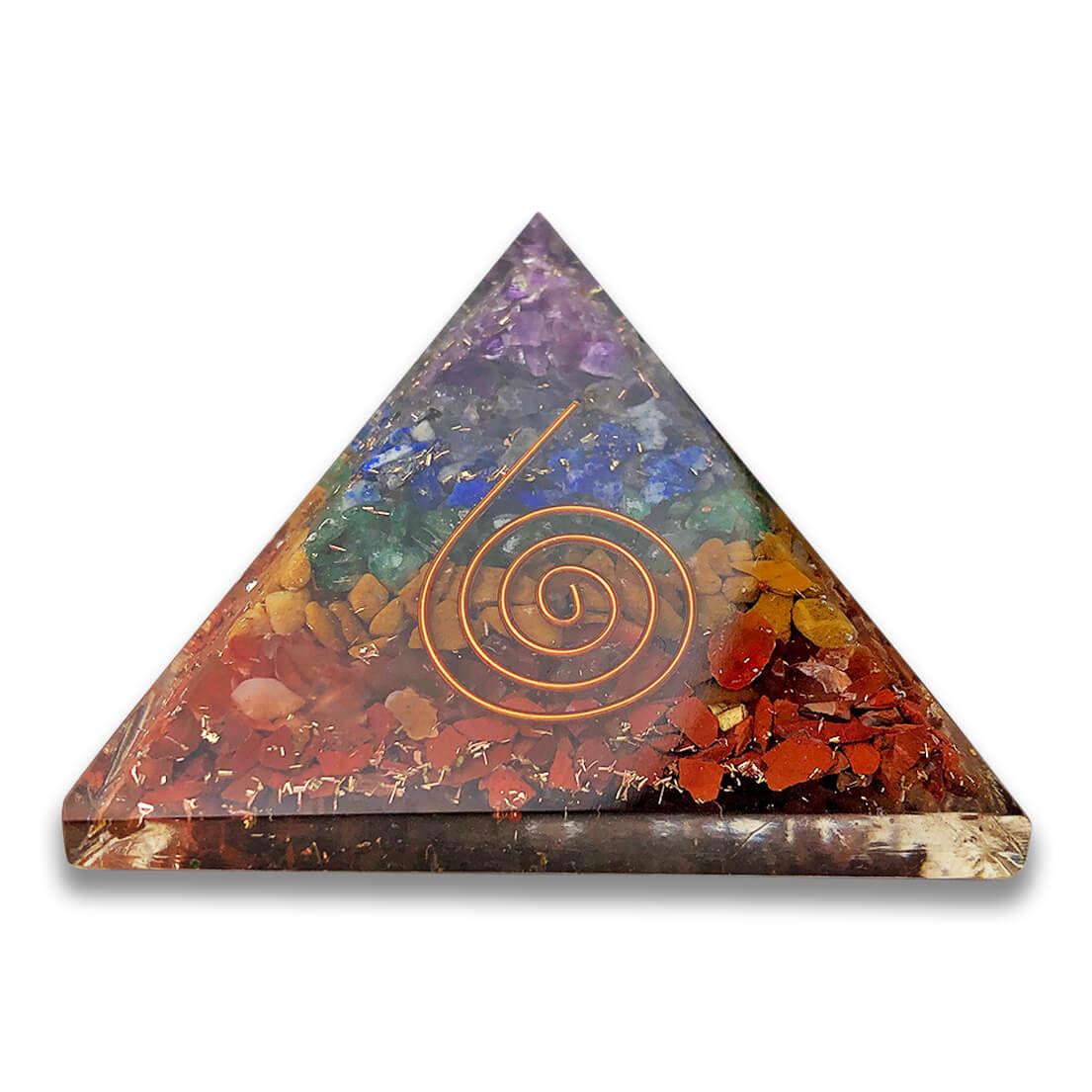 7 Chakra Pyramid Orgone Generator