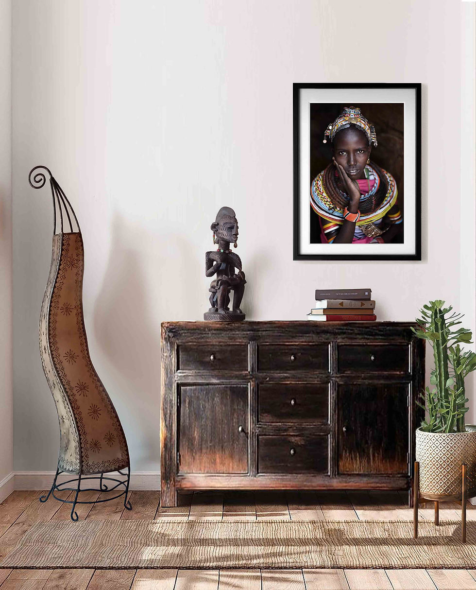 Miniatura: PORTRAIT OF RENDILLE GIRL