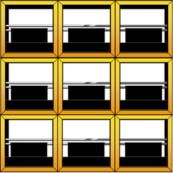 Hollywood Squares Squares Grid