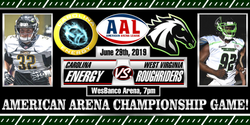 American Arena Championship Game Poster.