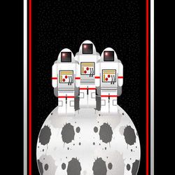 All Over Shirt Design #159 - Men On The 