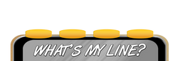 What's My Line Studio Set Panelists Podiums